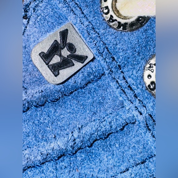 MAG BLUE SUEDE 3in heel shoes size 39 - Picture 5 of 15